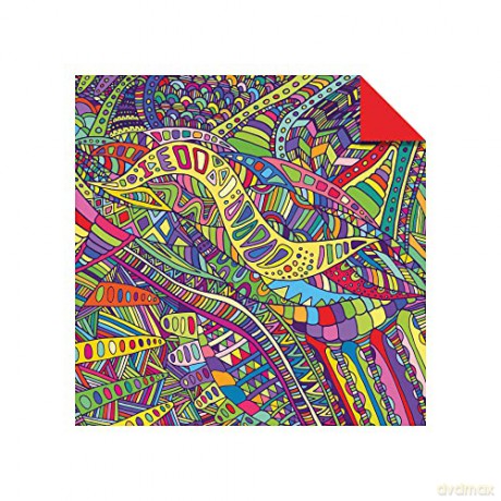 Origami Paper 500 sheets Psychedelic Patterns 6 (15 cm): Tuttle Origami Paper: Double-Sided Origami Sheets Printed with 12 Different Designs (Instructions for 5 Projects Included) - Tuttle Studio [KSIĄŻKA]