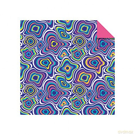 Origami Paper 500 sheets Psychedelic Patterns 6 (15 cm): Tuttle Origami Paper: Double-Sided Origami Sheets Printed with 12 Different Designs (Instructions for 5 Projects Included) - Tuttle Studio [KSIĄŻKA]