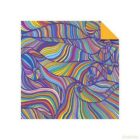 Origami Paper 500 sheets Psychedelic Patterns 6 (15 cm): Tuttle Origami Paper: Double-Sided Origami Sheets Printed with 12 Different Designs (Instructions for 5 Projects Included) - Tuttle Studio [KSIĄŻKA]