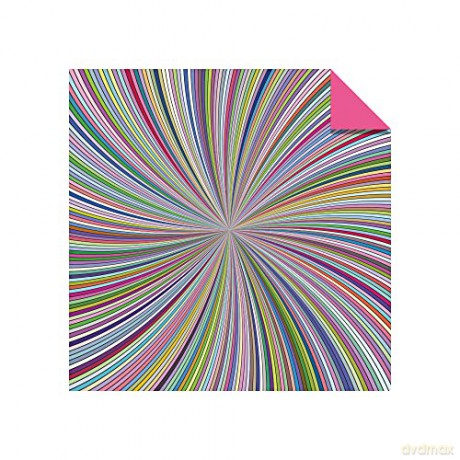 Origami Paper 500 sheets Psychedelic Patterns 6 (15 cm): Tuttle Origami Paper: Double-Sided Origami Sheets Printed with 12 Different Designs (Instructions for 5 Projects Included) - Tuttle Studio [KSIĄŻKA]