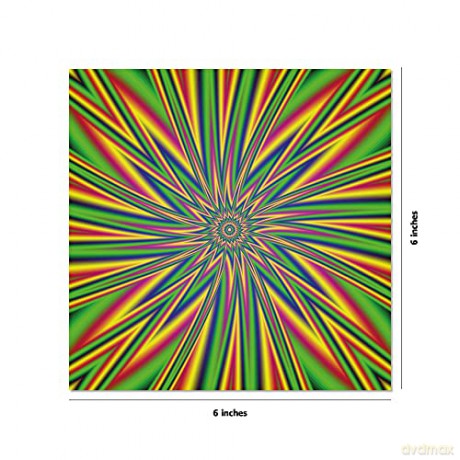 Origami Paper 500 sheets Psychedelic Patterns 6 (15 cm): Tuttle Origami Paper: Double-Sided Origami Sheets Printed with 12 Different Designs (Instructions for 5 Projects Included) - Tuttle Studio [KSIĄŻKA]