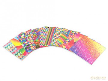 Origami Paper 500 sheets Rainbow Patterns 6 inch (15 cm): Tuttle Origami Paper: Double-Sided Origami Sheets Printed with 12 Different Designs (Instructions for 6 Projects Included) [KSIĄŻKA]