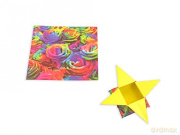 Origami Paper 500 sheets Rainbow Patterns 6 inch (15 cm): Tuttle Origami Paper: Double-Sided Origami Sheets Printed with 12 Different Designs (Instructions for 6 Projects Included) [KSIĄŻKA]