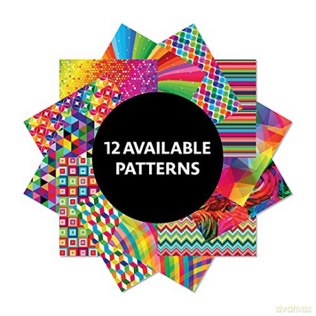 Origami Paper 500 sheets Rainbow Patterns 6 inch (15 cm): Tuttle Origami Paper: Double-Sided Origami Sheets Printed with 12 Different Designs (Instructions for 6 Projects Included) [KSIĄŻKA]