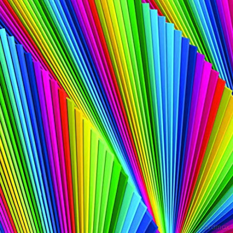 Origami Paper in a Box - Rainbow Patterns [KSIĄŻKA]