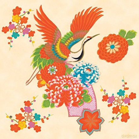 Origami Paper Kimono Patterns Large: Tuttle Origami Paper: Double-Sided Origami Sheets Printed with 8 Different Designs (Instructions for 6 Projects Included) - Tuttle Studio [KSIĄŻKA]