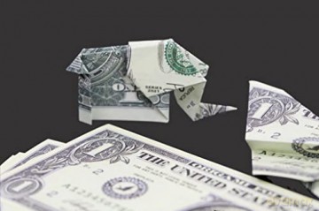 Origami Paper: Dollar Bills: High-Quality Origami Paper; 250 Double-Sided Sheets (Instructions for 4 Models Included) - Marc Kirschenbaum [KSIĄŻKA]
