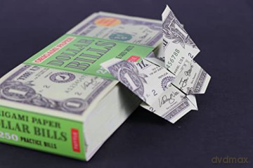 Origami Paper: Dollar Bills: High-Quality Origami Paper; 250 Double-Sided Sheets (Instructions for 4 Models Included) - Marc Kirschenbaum [KSIĄŻKA]