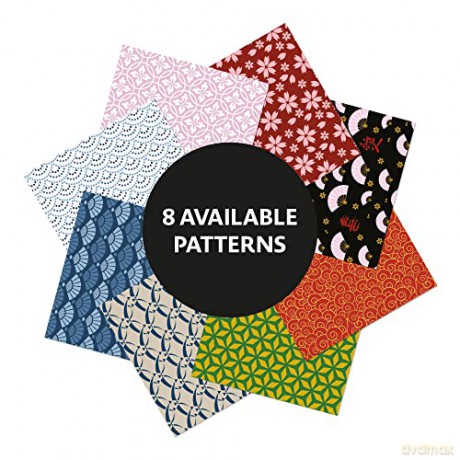 Origami Paper: Japanese Washi Patterns: Perfect for Class Projects and Modular Origami: Tuttle Origami Paper: Origami Sheets Printed with 8 Different Patterns: Instructions for 7 Projects Included [KSIĄŻKA]