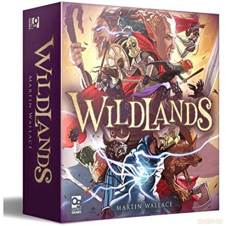 Osprey 82695 Wildlands: Four-Player Core Set - Martin (Game Designer) Wallace [KSIĄŻKA]