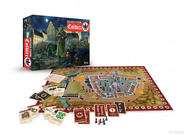 Osprey Games OSP8935 Escape from Colditz 75th Anniversary Edition Game for 14 years to 18 years,Multicolor,11.6 x 2.8 x 426.72 inches - Brian Degas [KSIĄŻKA]