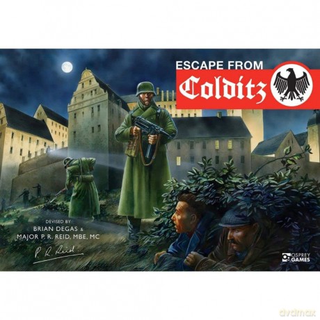 Osprey Games OSP8935 Escape from Colditz 75th Anniversary Edition Game for 14 years to 18 years,Multicolor,11.6 x 2.8 x 426.72 inches - Brian Degas [KSIĄŻKA]