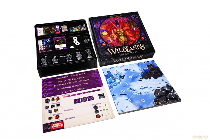 Osprey Games The Ancients: A Big Box Expansion for Wildlands - Martin (Game Designer) Wallace [KSIĄŻKA]