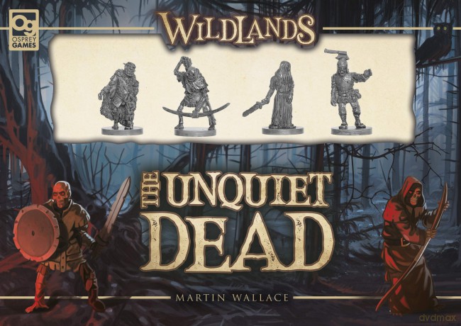 Osprey Games Wildlands: The Unquiet Dead - Martin (Game Designer) Wallace [KSIĄŻKA]