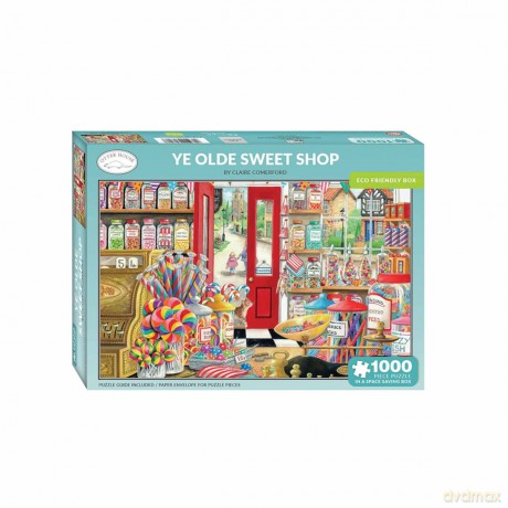 Otter House - 1000 Piece Jigsaw Puzzle - Ye Olde Sweet Shop [PUZZLE]