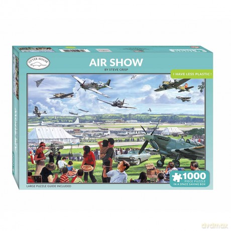 Otter House 1000 Piece Rectangular Jigsaw - Air Show [PUZZLE]