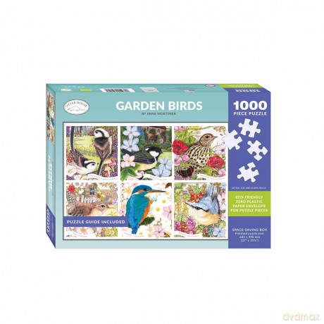 Otter House Gift Rectangular Jigsaw - RSPB Garden Birds [PUZZLE]