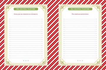 Our Family Christmas Memories: A Keepsake to Capture Your Christmas Traditions and Memories (4) (Guided Workbooks) - Editors of Chartwell Books [KALENDARZ]