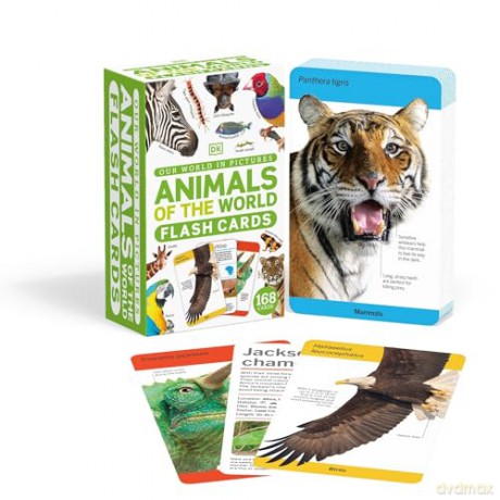 Our World in Pictures Animals of the World Flash Cards (DK Our World in Pictures) - Dk [KSIĄŻKA]