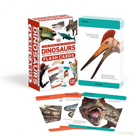 Our World in Pictures Dinosaurs and Other Prehistoric Creatures Flash Cards (DK Our World in Pictures) - Dk [KSIĄŻKA]