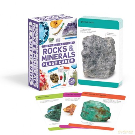 Our World in Pictures Rocks & Minerals Flash Cards (DK Our World in Pictures) - Dk [KSIĄŻKA]