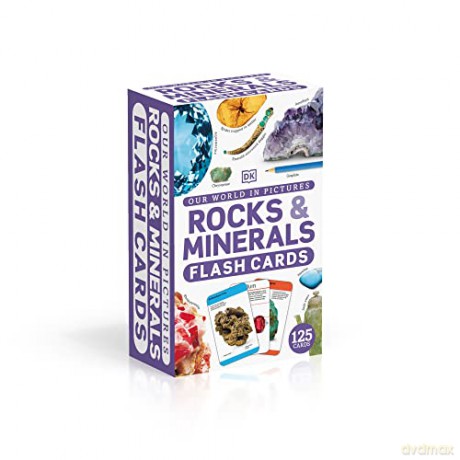 Our World in Pictures Rocks & Minerals Flash Cards (DK Our World in Pictures) - Dk [KSIĄŻKA]