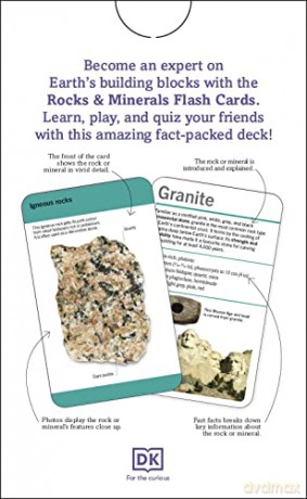 Our World in Pictures Rocks & Minerals Flash Cards (DK Our World in Pictures) - Dk [KSIĄŻKA]