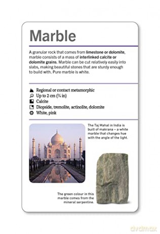 Our World in Pictures Rocks & Minerals Flash Cards (DK Our World in Pictures) - Dk [KSIĄŻKA]