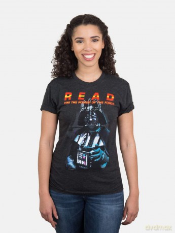 Out of Print Unisex/Men's Star Wars T-Shirt, Read Darth Vader, S