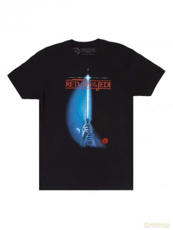 Out of Print Unisex/Men's T-Shirt, Star Wars: The Return of The Jedi, S