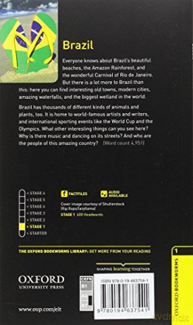 Oxford Bookworms Library: Level 1: Brazil Audio Pack [KSIĄŻKA]