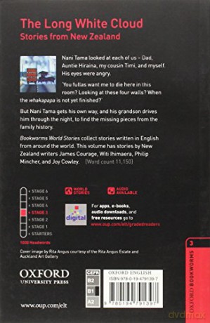 Oxford Bookworms Library: Level 3:: The Long White Cloud: Stories from New Zealand: Level 3: 1000-Word Vocabulary (Oxford Bookworms ELT) - Unknown [KSIĄŻKA]