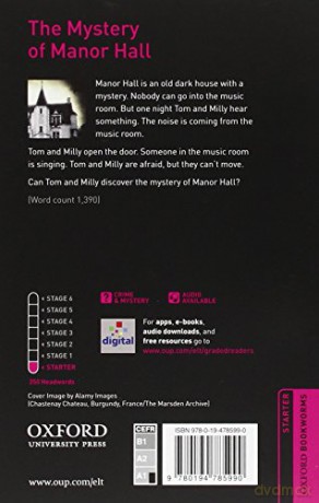 Oxford Bookworms Library: Starter Level:: The Mystery of Manor Hall audio pack [KSIĄŻKA]