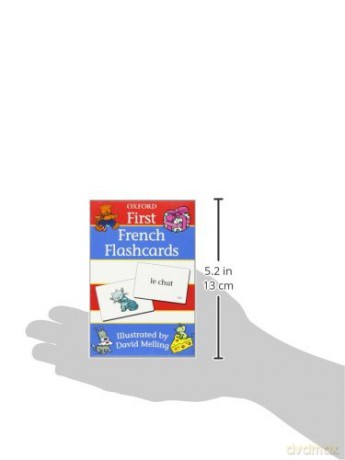 Oxford First French Flashcards - David Melling [KSIĄŻKA]