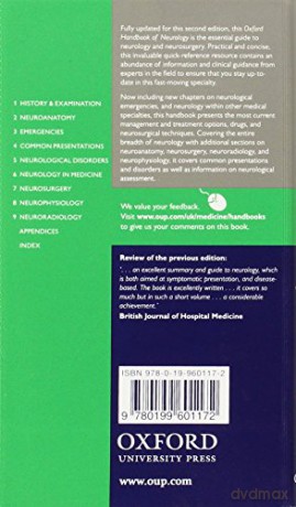 Oxford Handbook of Neurology 2/e (Flexicover) (Oxford Medical Handbooks) - Hadi Manji [KSIĄŻKA]