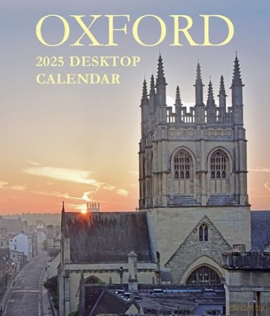 Oxford Large Desktop Calendar - 2025 - Chris Andrews [KSIĄŻKA]
