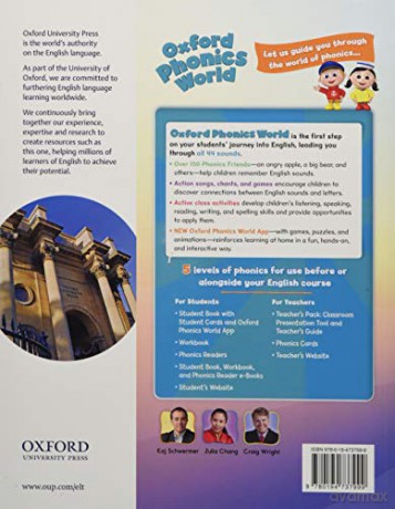 Oxford Phonics World: Level 1: Student Book with App Pack 1 [KSIĄŻKA]
