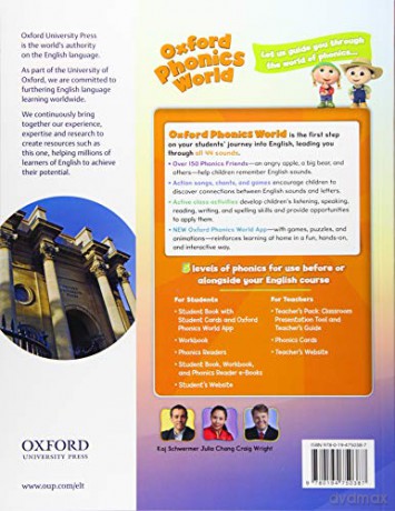Oxford Phonics World: Level 2: Student Book with App Pack 2 [KSIĄŻKA]