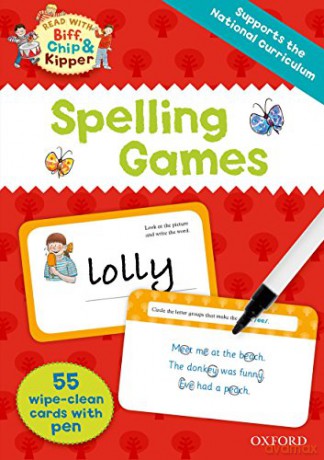 Oxford Reading Tree Read with Biff, Chip and Kipper: Spelling Games Flashcards - Roderick Et Al Hunt [KSIĄŻKA]