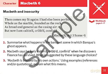 Oxford School Shakespeare GCSE Macbeth Revision Cards - Graham Elsdon [KSIĄŻKA]