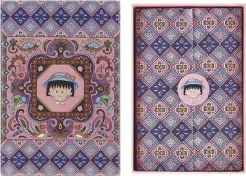 Pack Libreta Edición Limitada Sakura P Rayada Maruko + Caja [KSIĄŻKA]
