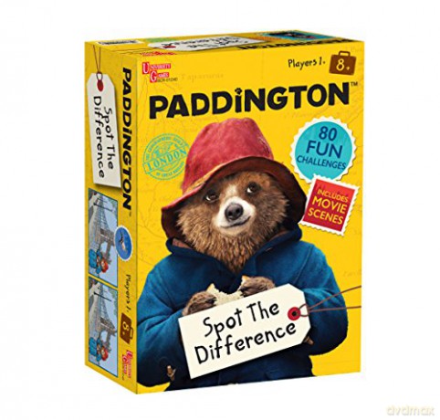 Paddington Bear BOX-01240 Spot The Difference Game [KSIĄŻKA]