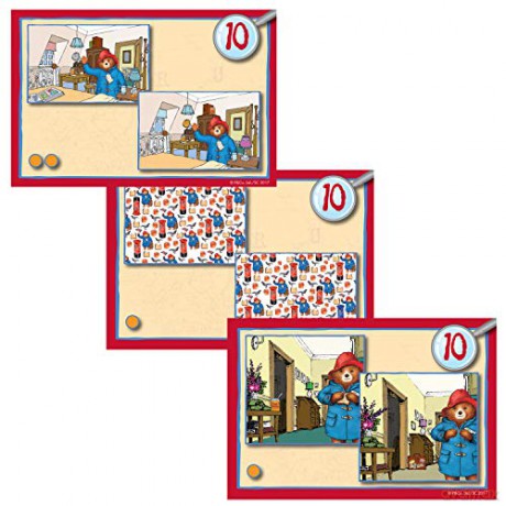 Paddington Bear BOX-01240 Spot The Difference Game [KSIĄŻKA]