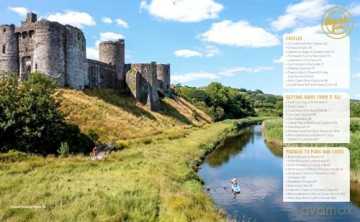 Paddle Boarding Wales Cymru: 100 places to SUP, canoe, and kayak including Snowdonia, Pembrokeshire, Gower and the Wye: 2 - Lisa Drewe [KSIĄŻKA]