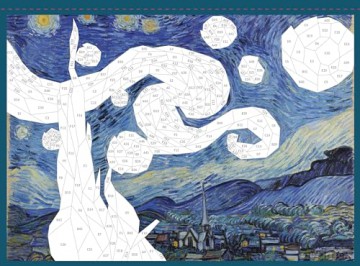 Paint by Sticker: Works of Art: Re-create 12 Iconic Masterpieces One Sticker at a Time! [KSIĄŻKA]