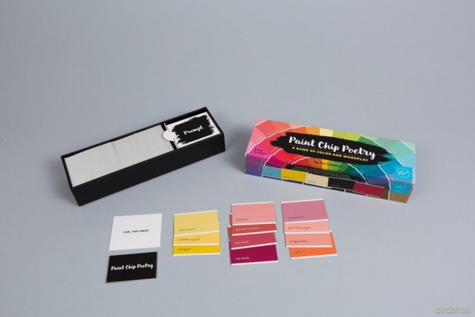 Paint Chips: The Playful Game of Mix-and-match Poetry: A Game of Color and Wordplay - Lea Redmond [KSIĄŻKA]