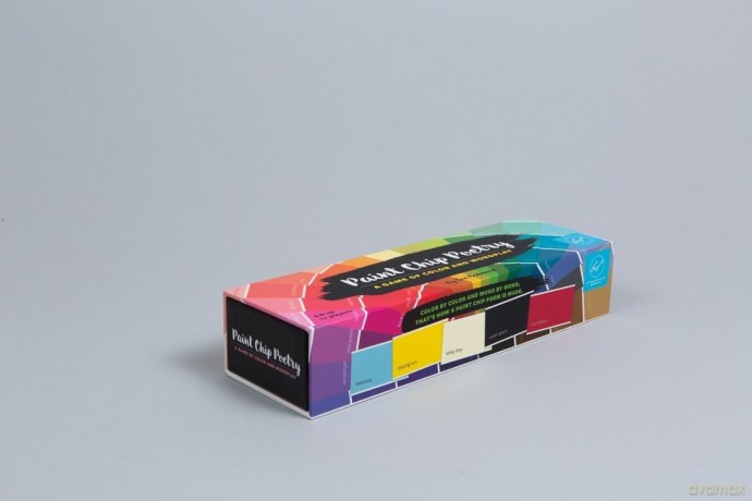 Paint Chips: The Playful Game of Mix-and-match Poetry: A Game of Color and Wordplay - Lea Redmond [KSIĄŻKA]