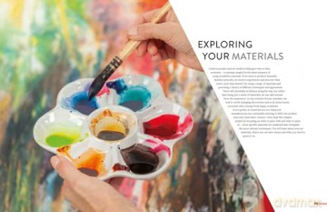 Painting in Abstract: Mixed media artwork inspired by the natural world - Carole Robson [KSIĄŻKA]