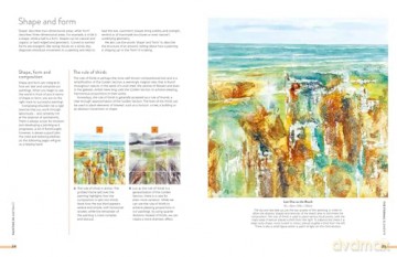 Painting in Abstract: Mixed media artwork inspired by the natural world - Carole Robson [KSIĄŻKA]