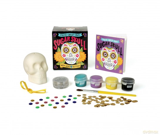 Paint-Your-Own Sugar Skull: With Gems and Glitter! - T. Bonaddio [KSIĄŻKA]